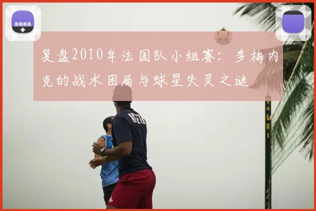 复盘2010年法国队小组赛:多梅内克的战术困局与球星失灵之谜