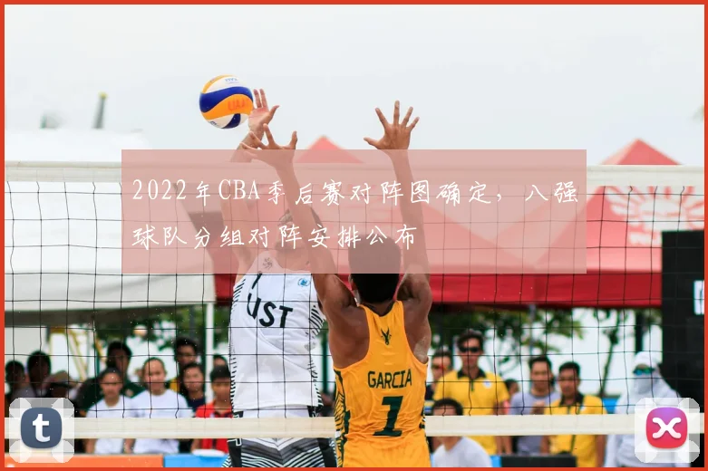 2022年CBA季后赛对阵图确定，八强球队分组对阵安排公布